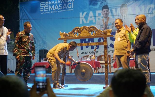 Ratusan Pejabat Karawang Diganti di Tengah Bazar UMKM saat Malam Tahun Baru